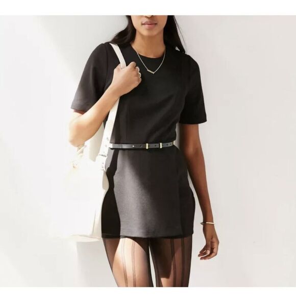 Urban Outfitters Pants - ALICE & URBAN OUTFITTERS Black Skirted Romper Size 4 Preppy Casual Chic